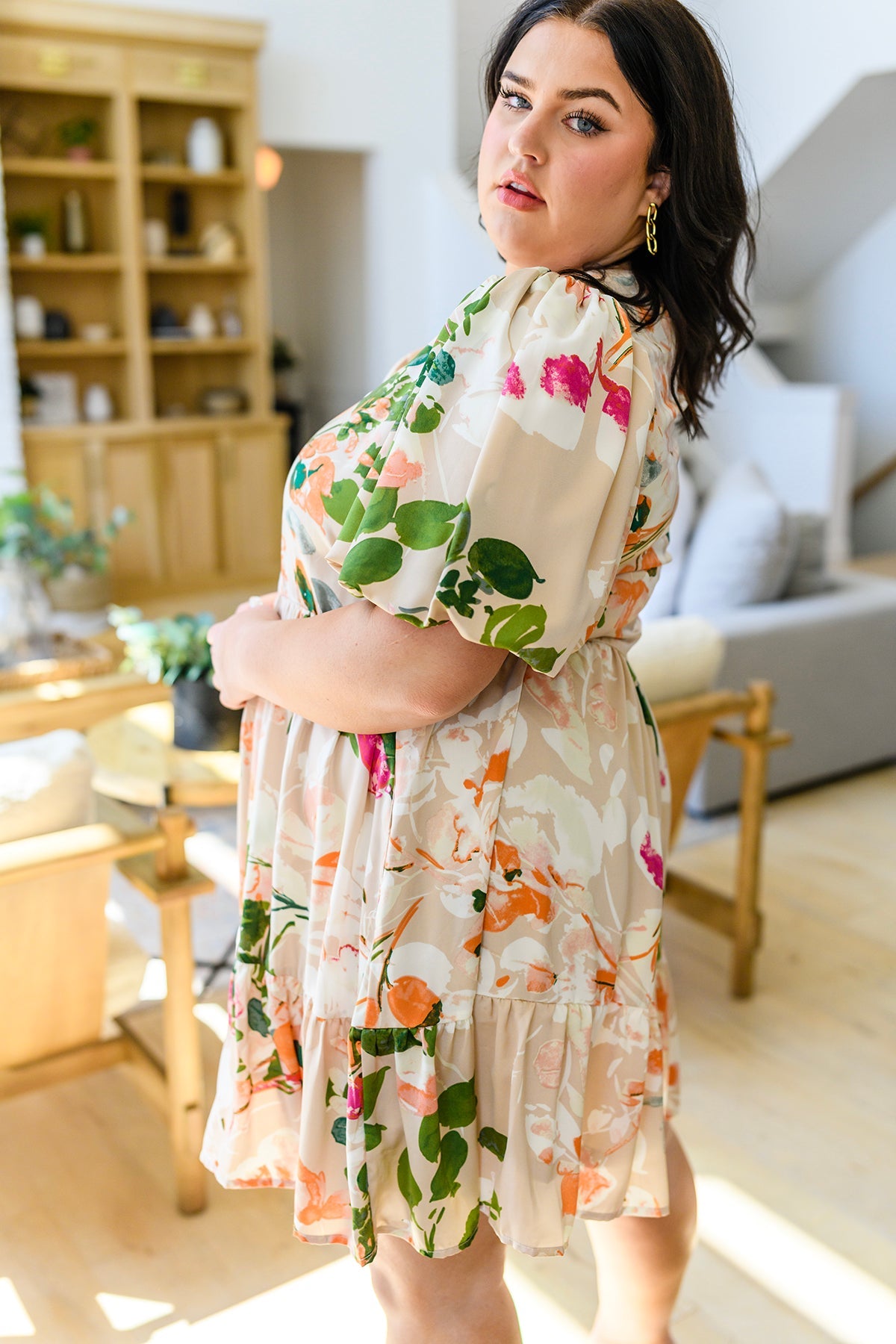DelightfulSurpriseFloralDress5