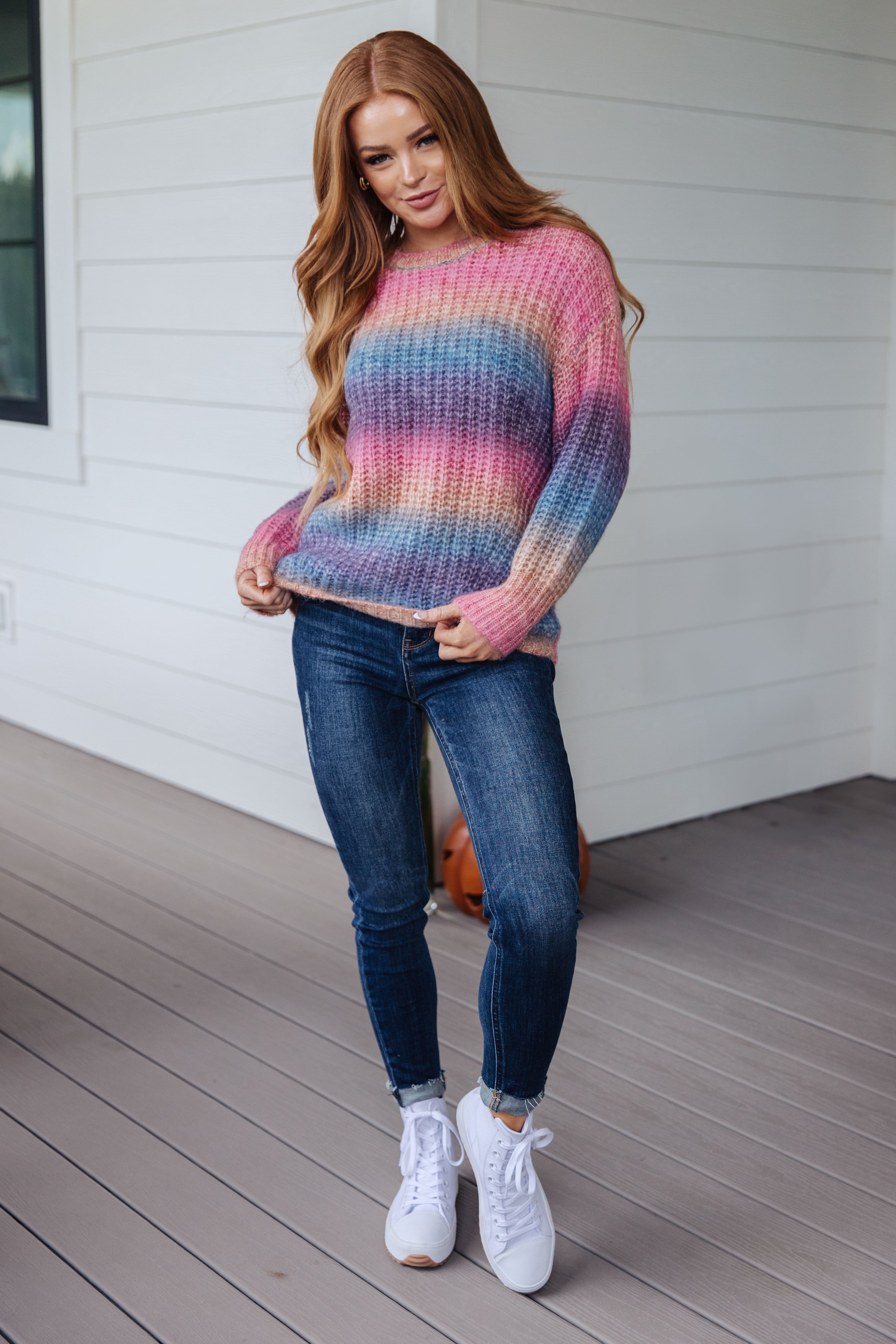 MakeYourOwnKindofMusicRainbowSweater1