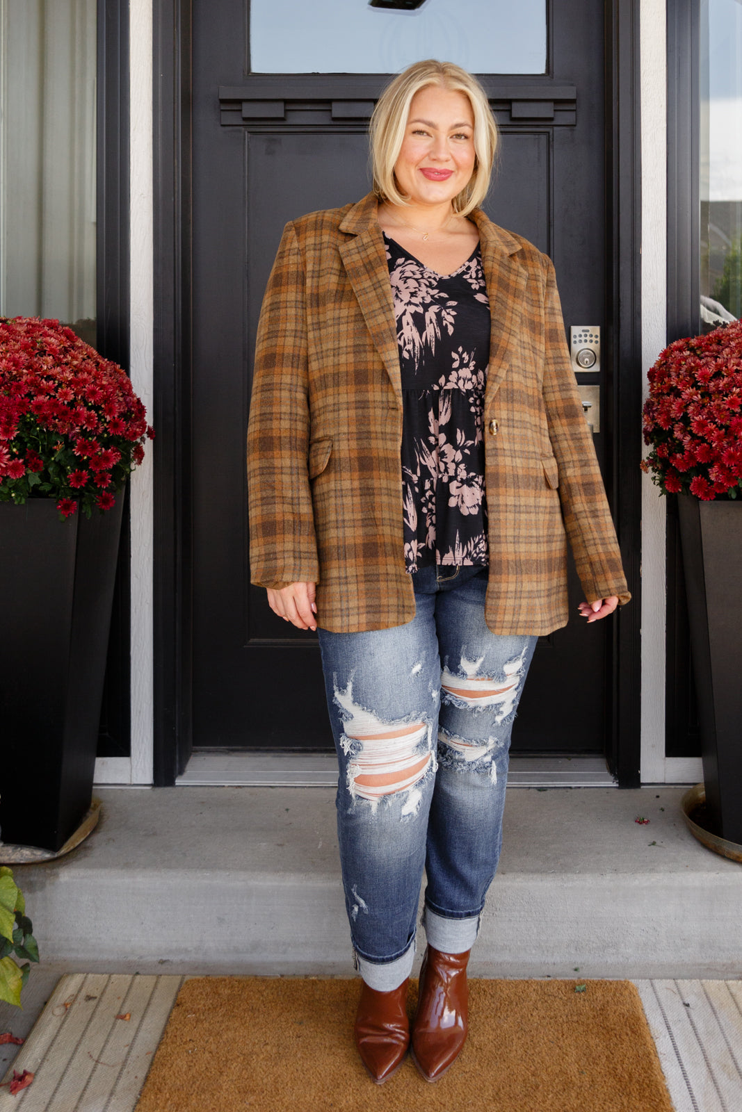 YourChoiceV-NeckFloralTop18